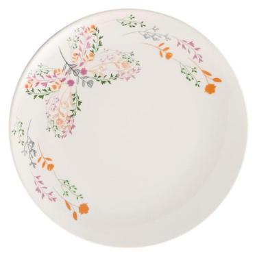 Imagem de Prato Raso Oxford Jardim Secreto 26cm Cerâmica Decorada