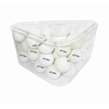 Imagem de Bolas para tenis de mesa - Klopf, Único, Branco