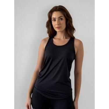 Imagem de Regata Feminina Dry Fit Básica Treino Academia Fitness Comuv - caminha