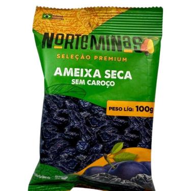 Imagem de Ameixa Seca sem Caroço Norte Minas Seleção Premium 100g