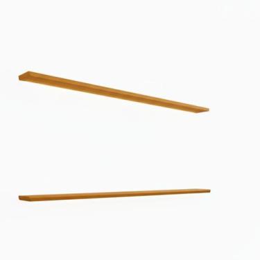 Imagem de Kit 2 Prateleiras com Led 100% MDF Roma - RV Móveis