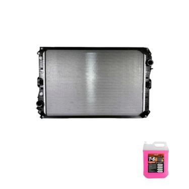 Imagem de Kit Radiador Interc MB 2035 2040 2044 2540 2640 + Aditivo Radiadornaq Rosa 5 Litros