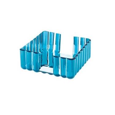 Imagem de Porta Guardanapo Em Bio Plástico Turquesa 19X19cm Dolcevita - Guzzini