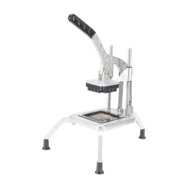 Imagem de SiaBiced Cortador de tiras de batata, cortador de batata frita, base antiderrapante, ferramenta de cozinha, liga de alumínio, ferramenta de fatiar vegetais