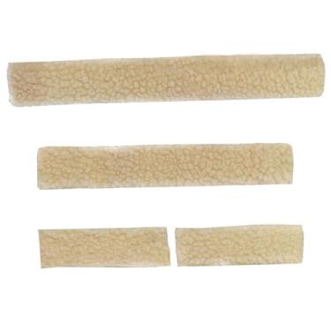 Imagem de Vaveren Conjunto de 4 protetoras para cabresto de cavalo, acessórios para bridão, macias, para uso em estábulos, fáceis de instalar, com proteção para o, Damasco