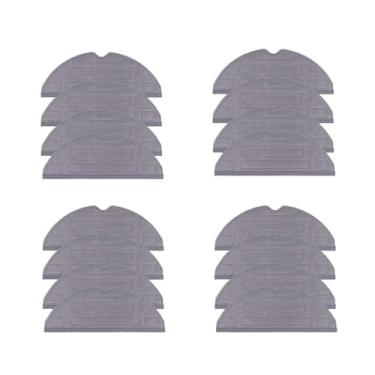 Imagem de Panos de limpeza compatíveis com o aspirador robô Roborock S8 S8+ S8 PLUS S8 Pro Ultra G20. Inclui panos de limpeza duplos e acessórios para esfregão vibratório.(16 PCS)