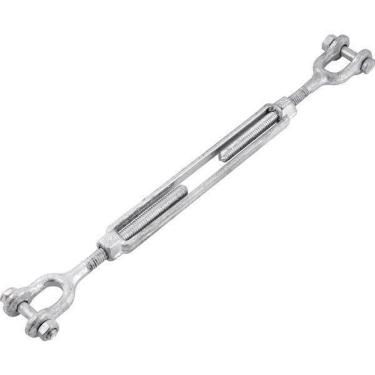 Imagem de Esticador Para Cabo De Aço 3/8 Manilha X Manilha Galvanizad