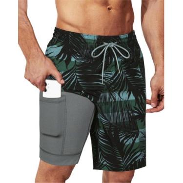 Imagem de Calções de banho SURF CUZ 9" Compression Quick Dry M