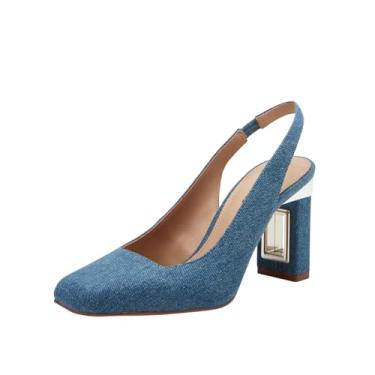 Imagem de Katy Perry Sapato feminino The Hollow Heel Sling Back Pump, Jeans azul, 6
