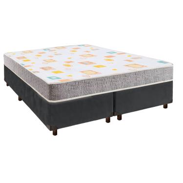 Imagem de Cama Box + Colchão Casal D20 Inducol
