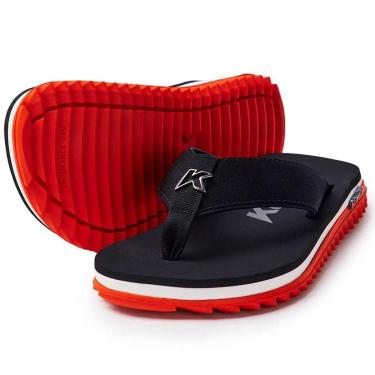 Imagem de Chinelo Kenner Kivah Line Adulto Masculino Vermelho-Masculino