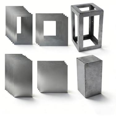 Imagem de Kit de prática de soldagem, cupons de soldagem de 24 peças, placas de aço suave premium calibre 18, prática de soldagem para iniciantes e melhoria da habilidade de soldagem de treinamento para MIG