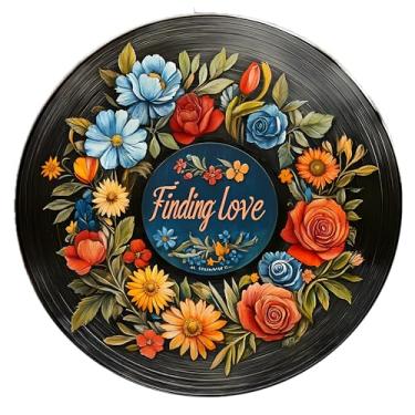 Imagem de Suncatcher acrílico colorido, decoração de janela suspensa de flores com design de vitral impresso, apanhador de sol, arte de parede de criador de arco-íris, ornamentos de Natal para uso interno e