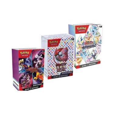 Imagem de Cartas Pokémon Scarlet Violet Booster Prismatic Evolutions Destined Ri