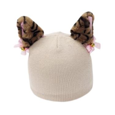 Imagem de oshhni Capa universal elástica e confortável para capacete de esqui, gorro de malha para decoração de capacete, ideal para skate e snowboard.