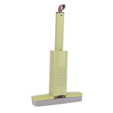 Imagem de YOUTHINK Mini Esfregão Portátil, Esfregão Plano de Autoaperto para Limpeza úmida e Seca, Design Absorvente Forte de 180 Graus, Leve para Pisos de Carros de Banheiros de Cozinha