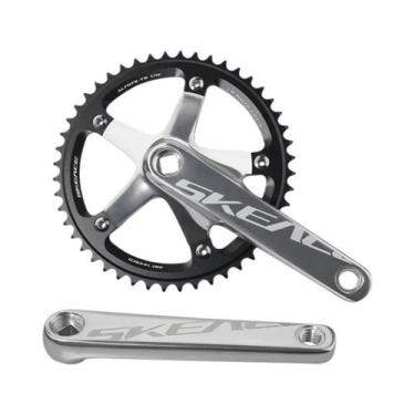 Imagem de Conjunto De Pedivela De Bicicleta Em Liga De Alumínio 48T 49T 144BCD P