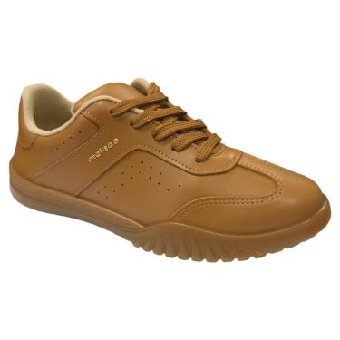 Imagem de Tênis Casual Feminino Moleca Napa Camel 5817.101