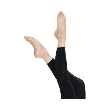 Imagem de Meias-calças Femininas 60D Sem Pé Para Dança Latina, Balé E Ginástica 