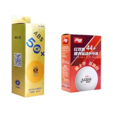 Imagem de Bolas De Tênis De Mesa Tamanho Grande 44mm Em Material ABS, 6PCS, Bola