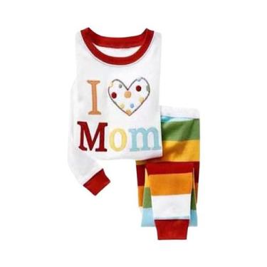 Imagem de Conjuntos De Pijamas Para Meninos E Meninas, Roupas De Dormir Para Cri