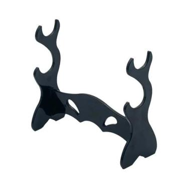 Imagem de Suporte De Exibição De Madeira Para Espada Samurai, Katana, Wakizashi,