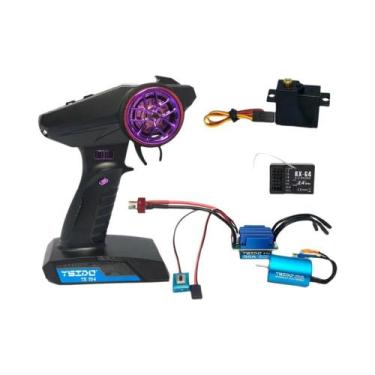 Imagem de Kit Combo Brushless: Motor, ESC, Receptor E Servo RC Para Carros MJX H