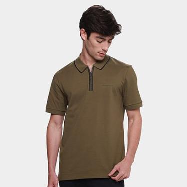 Imagem de Camisa Polo Hugo Boss  Porsche Casual Masculina-Masculino