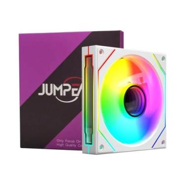 Imagem de Ventilador RGB PWM Silencioso De 120mm JUMPEAK FX120 Com Efeito De Esp