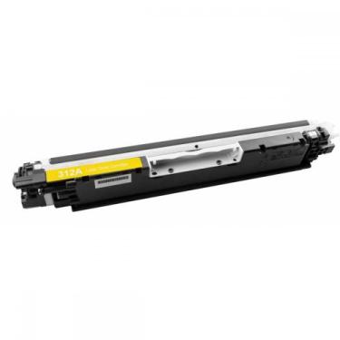 Imagem de Toner CE312A CE312 312A 312 126A Amarelo CP1020 CP1025 M175 M175A - 1K