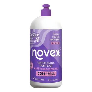 Imagem de Creme Para Pentear Novex Crespos Mega Definição Antirressecamento 1L
