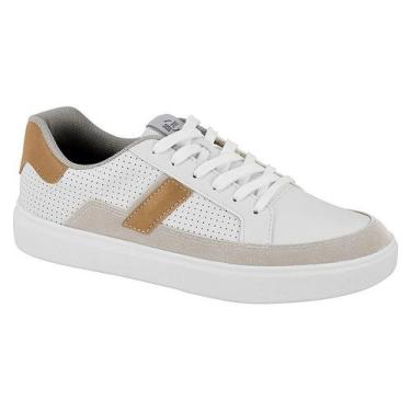 Imagem de Sapatênis Casual Br Sport 2274117 Masculino, Branco cinza caramelo, 40