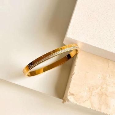 Imagem de Bracelete Love Mini - Aço Inox 18cm - Maria Pinho