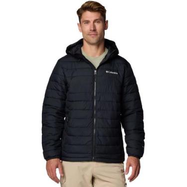 Imagem de Jaqueta Columbia Powder Lite Hooded II Preto Masculino, P