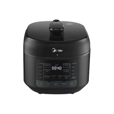 Imagem de Panela de Pressão Elétrica Midea 5L NutriPro Digital com Função Vapor Preta