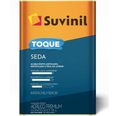 Imagem de Tinta Acrílica Toque de Seda Branco Neve 18L - Suvinil - 50839871 - Un