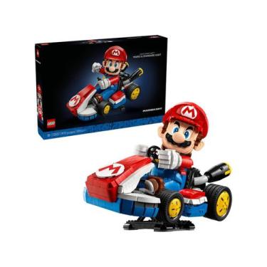 Imagem de LEGO Super Mario Mario Kart: Mario e Kart Padrão - 72037 1972 Peças