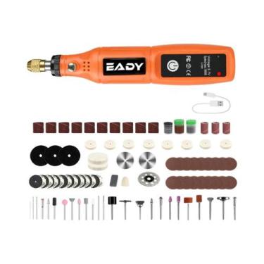 Imagem de Kit De Ferramentas Rotativas Elétricas USB Sem Fio, Mini Furadeira, Fe
