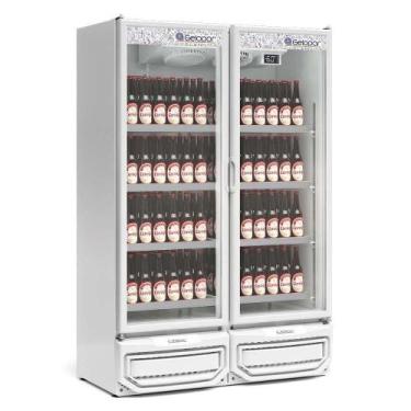 Imagem de Expositor de Bebidas Vertical Gelopar GCBC950 957L Branco 220V, 220V