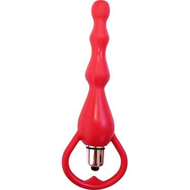 Imagem de Platinum Plug Anal a Prova de Agua com Vibro 15 x 3,5cm Vermelho