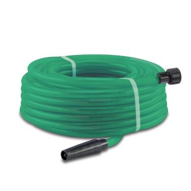 Imagem de Mangueira Trançada 20m Slim Verde com Engate e Esguicho Force Line