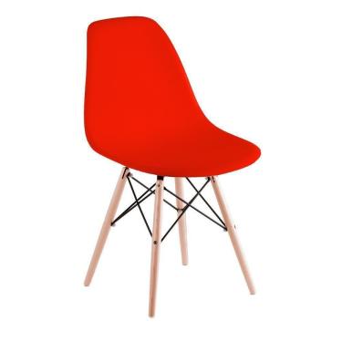 Imagem de Cadeira De Jantar Charles Eames - Vermelha