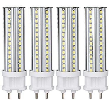 Imagem de Lâmpada LED G12 12W 1300LM lâmpada de milho AC85-265V substituição lâmpada de halogênio 100W (4 peças) (branco quente)