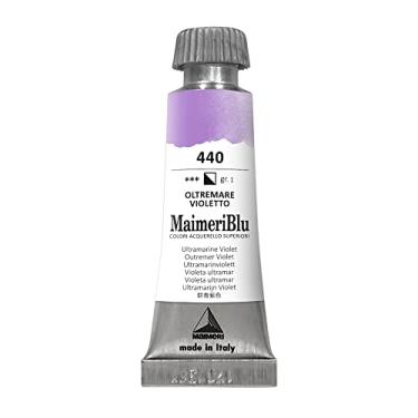 Imagem de MAIMERI BLU Tinta Aquarela Profissional Bisnaga 12ml, Violeta Ultramar