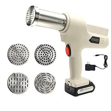 Imagem de Máquina de macarrão elétrica portátil sem fio máquina de macarrão para casa mini autômato prensa de espaguete capacidade de 200 g, branco, 30,5 * 29 cm