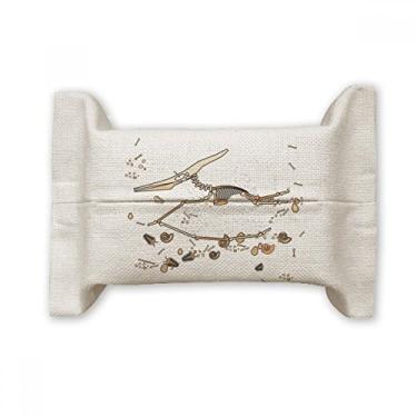 Imagem de Bolsa de linho de algodão com ossos de dinossauro