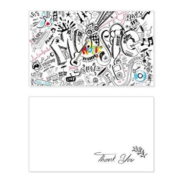 Imagem de Graffiti Street Culture Music Sound Volume Cartão de agradecimento Papel Aniversário Saudações Casamento Agradecimento