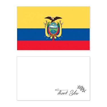 Imagem de Bandeira nacional do Equador América do Sul Cartão de agradecimento aniversário aniversário saudações casamento agradecimento