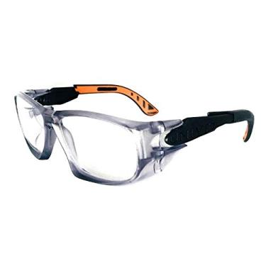 Imagem de Armação Óculos Proteção Para Lentes De Grau Univet 5x9 Laranja