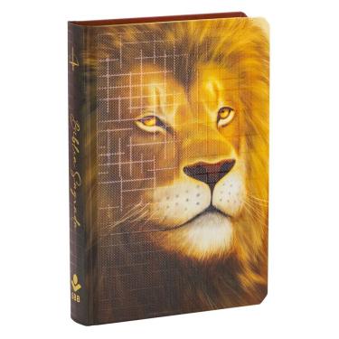 Imagem de Bíblia Sagrada Letra Grande - Capa Leão